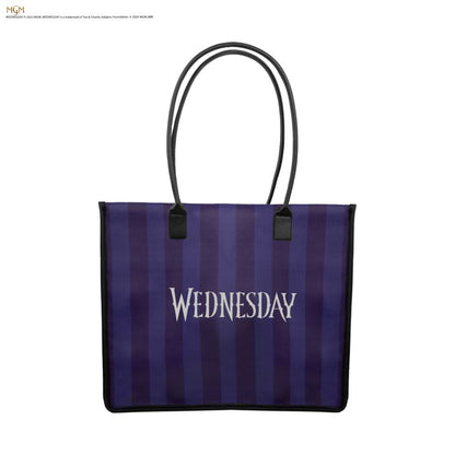 Cinereplicas Wednesday (TV) Nevermore Academy Shopping Bag (Purple)