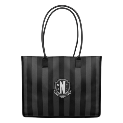 Cinereplicas Wednesday (TV) Nevermore Academy Shopping Bag (Black)