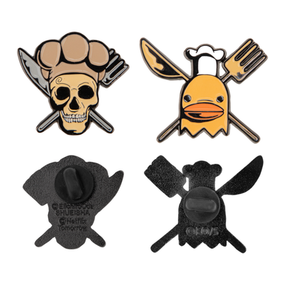 Cinereplicas One Piece (Netflix) Sanji & Zeff Set of 2 Pins