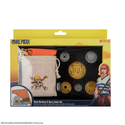 Cinereplicas One Piece (Netflix) Berry Coins & Nami Bandana Set