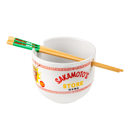 Cinereplicas Sakamoto Days Sakamoto's Store Ramen Bowl with Chopsticks