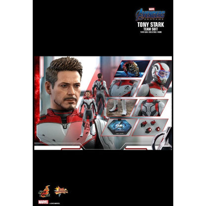 Hot Toys Avengers 4: Endgame Tony Stark Team Suit 12" 1:6 Scale Collectable Action Figure