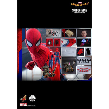 Hot Toys Spider Man: Homecoming Spider Man 1:4 Scale Collectable Action Figure