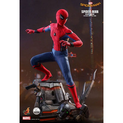 Hot Toys Spider Man: Homecoming Spider Man Deluxe 1:4 Scale Collectable Action Figure