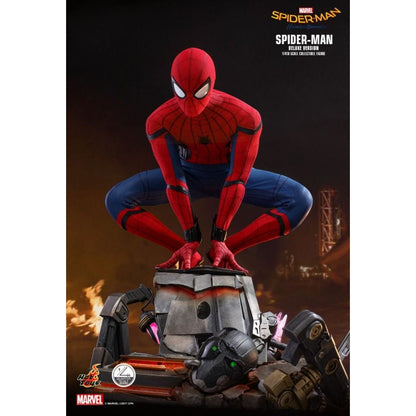 Hot Toys Spider Man: Homecoming Spider Man Deluxe 1:4 Scale Collectable Action Figure