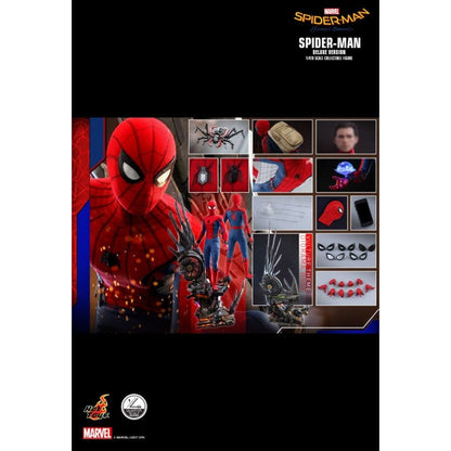 Hot Toys Spider Man: Homecoming Spider Man Deluxe 1:4 Scale Collectable Action Figure