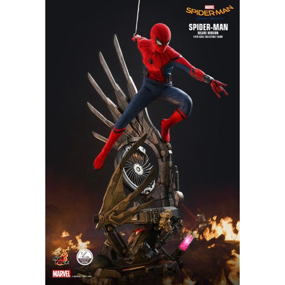 Hot Toys Spider Man: Homecoming Spider Man Deluxe 1:4 Scale Collectable Action Figure