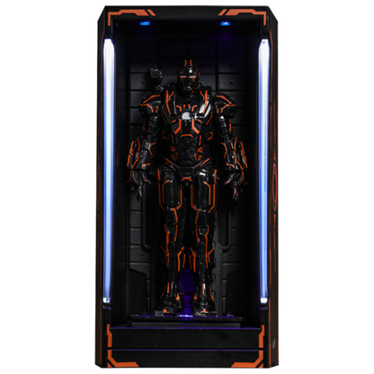 Hot Toys Iron Man 2 War Machine Neon Tech Hall of Armour