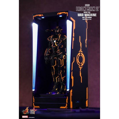 Hot Toys Iron Man 2 War Machine Neon Tech Hall of Armour
