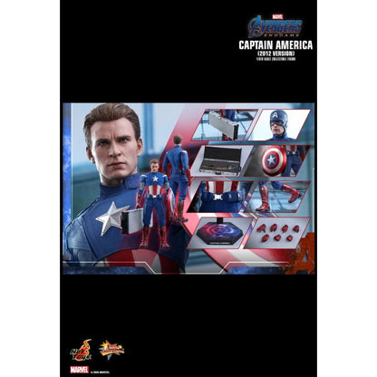 Hot Toys Avengers 4: Endgame Captain America 2012 1:6 Scale Collectable Action Figure