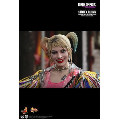Hot Toys Birds of Prey Harley Quinn Caution Tape Jacket 1:6 Scale Collectable Action Figure