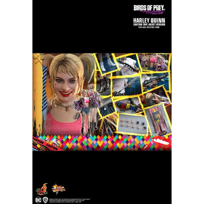Hot Toys Birds of Prey Harley Quinn Caution Tape Jacket 1:6 Scale Collectable Action Figure