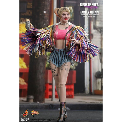 Hot Toys Birds of Prey Harley Quinn Caution Tape Jacket 1:6 Scale Collectable Action Figure