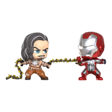 Hot Toys Iron Man 2 Whiplash and Iron Man Mark V Cosbaby Set