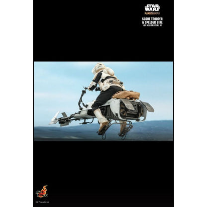 Hot Toys Star Wars: The Mandalorian Scout Trooper & Speeder Bike 1:6 Scale Action Figure Set