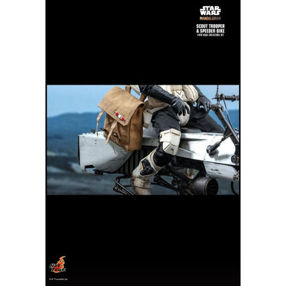 Hot Toys Star Wars: The Mandalorian Scout Trooper & Speeder Bike 1:6 Scale Action Figure Set