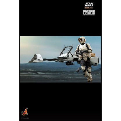 Hot Toys Star Wars: The Mandalorian Scout Trooper & Speeder Bike 1:6 Scale Action Figure Set