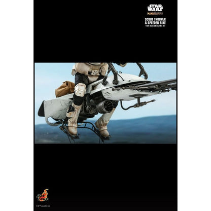 Hot Toys Star Wars: The Mandalorian Scout Trooper & Speeder Bike 1:6 Scale Action Figure Set