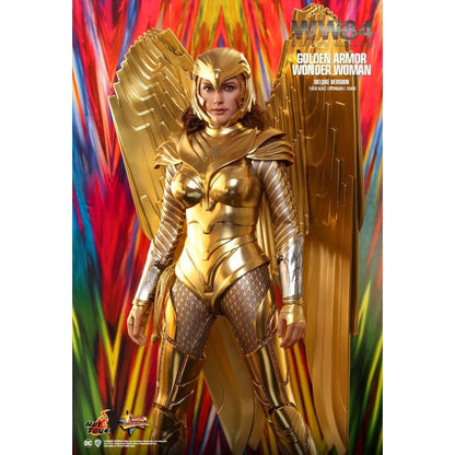 Hot Toys Wonder Woman 2: WW84 Golden Armor Deluxe 1:6 Scale Collectable Action Figure
