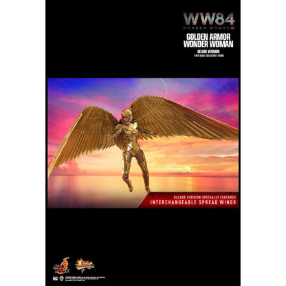 Hot Toys Wonder Woman 2: WW84 Golden Armor Deluxe 1:6 Scale Collectable Action Figure