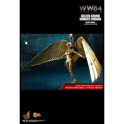 Hot Toys Wonder Woman 2: WW84 Golden Armor Deluxe 1:6 Scale Collectable Action Figure