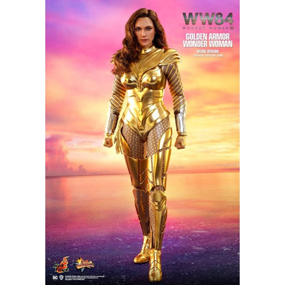 Hot Toys Wonder Woman 2: WW84 Golden Armor Deluxe 1:6 Scale Collectable Action Figure