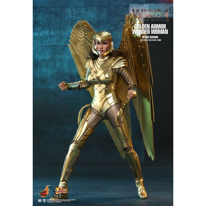 Hot Toys Wonder Woman 2: WW84 Golden Armor Deluxe 1:6 Scale Collectable Action Figure
