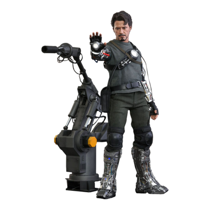 Hot Toys Iron Man (2008) Tony Stark Mech Test Deluxe 1:6 Scale Collectable Action Figure