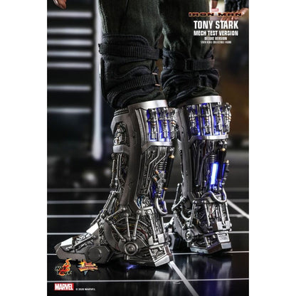 Hot Toys Iron Man (2008) Tony Stark Mech Test Deluxe 1:6 Scale Collectable Action Figure
