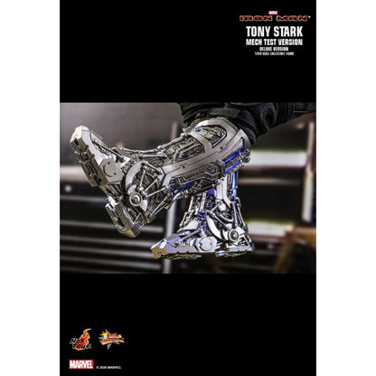 Hot Toys Iron Man (2008) Tony Stark Mech Test Deluxe 1:6 Scale Collectable Action Figure
