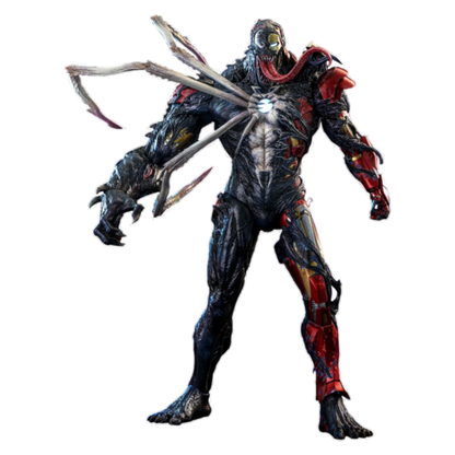 Hot Toys Spider Man Maximum Venom Venomized Iron Man 1:6 Scale Collectable Action Figure