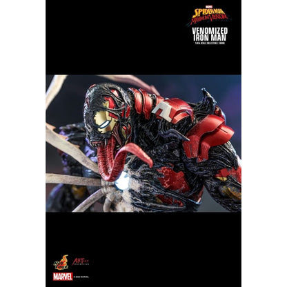 Hot Toys Spider Man Maximum Venom Venomized Iron Man 1:6 Scale Collectable Action Figure