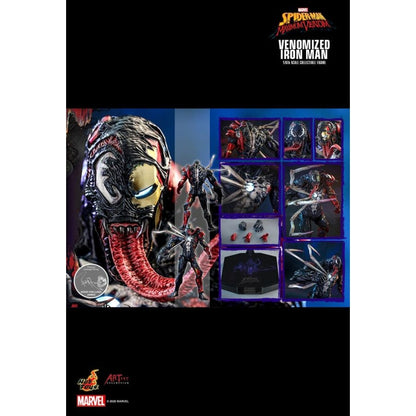 Hot Toys Spider Man Maximum Venom Venomized Iron Man 1:6 Scale Collectable Action Figure