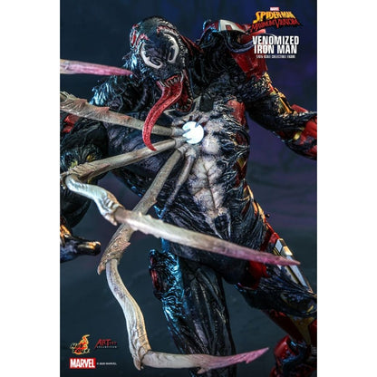 Hot Toys Spider Man Maximum Venom Venomized Iron Man 1:6 Scale Collectable Action Figure