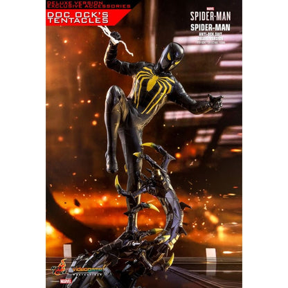 Hot Toys Spider Man (Video Game 2018) Anti Ock Suit Deluxe 1:6 Scale Collectable Action Figure