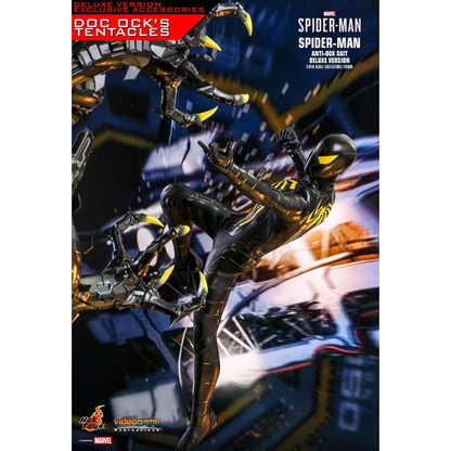Hot Toys Spider Man (Video Game 2018) Anti Ock Suit Deluxe 1:6 Scale Collectable Action Figure