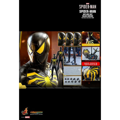 Hot Toys Spider Man (Video Game 2018) Anti Ock Suit Deluxe 1:6 Scale Collectable Action Figure