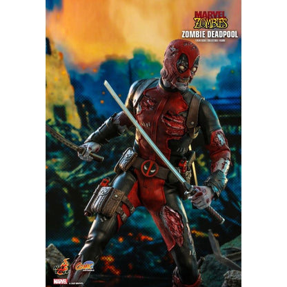 Hot Toys Marvel Zombies (comics) Deadpool 1:6 Scale Collectable Action Figure