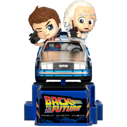 Hot Toys Back to the Future Marty McFly & Doc Brown Cosrider