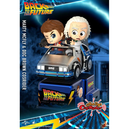 Hot Toys Back to the Future Marty McFly & Doc Brown Cosrider