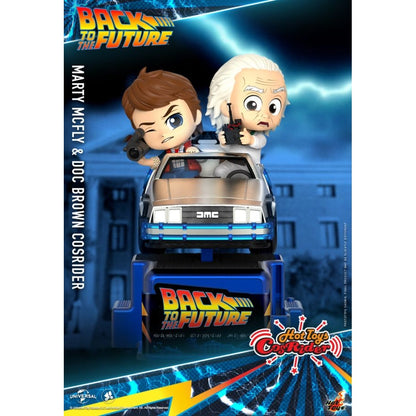 Hot Toys Back to the Future Marty McFly & Doc Brown Cosrider