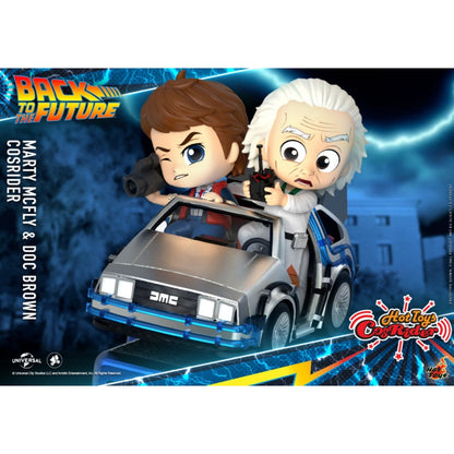 Hot Toys Back to the Future Marty McFly & Doc Brown Cosrider