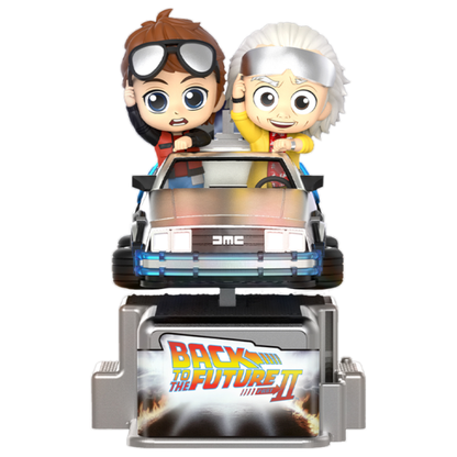Hot Toys Back to the Future Part II Marty McFly & Doc Brown Cosrider