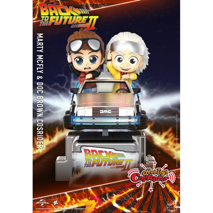 Hot Toys Back to the Future Part II Marty McFly & Doc Brown Cosrider