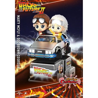 Hot Toys Back to the Future Part II Marty McFly & Doc Brown Cosrider