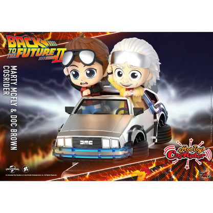 Hot Toys Back to the Future Part II Marty McFly & Doc Brown Cosrider