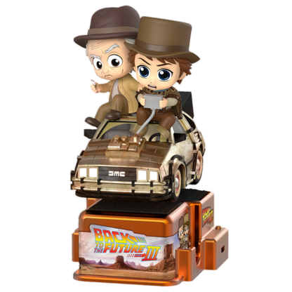 Hot Toys Back to the Future Part III Marty McFly & Doc Brown Cosrider
