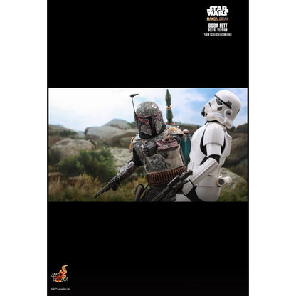 Hot Toys Star Wars: The Mandalorian Boba Fett Deluxe 1:6 Scale Collectable Action Figure