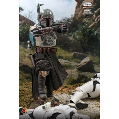 Hot Toys Star Wars: The Mandalorian Boba Fett Deluxe 1:6 Scale Collectable Action Figure