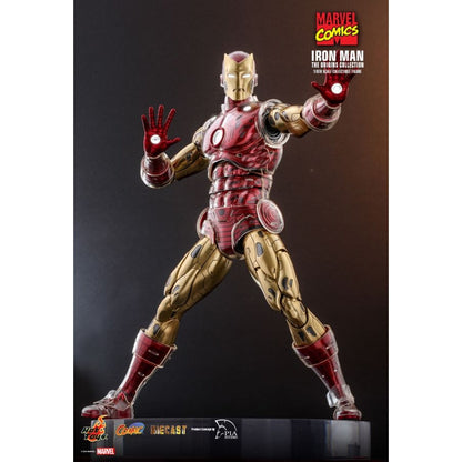 Hot Toys Marvel Comics Iron Man Origins Diecast 1:6 Scale Collectable Action Figure